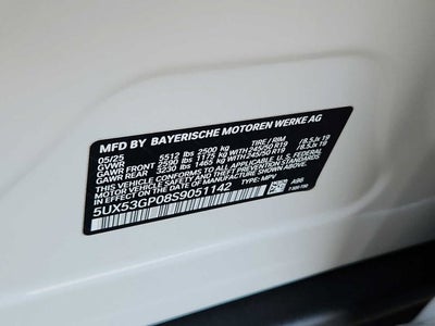 2025 BMW X3 30 xDrive Sports Activity Vehicle