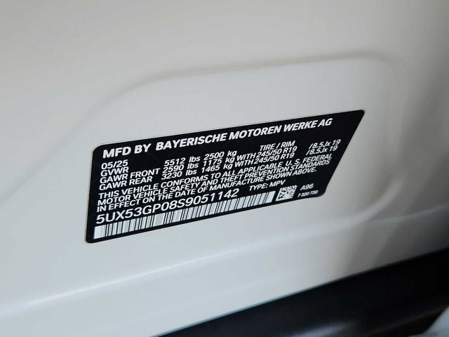 2025 BMW X3 30 xDrive Sports Activity Vehicle