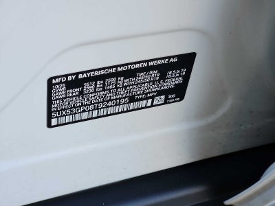 2026 BMW X3 30 xDrive Sports Activity Vehicle