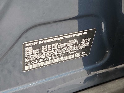 2026 BMW X3 30 xDrive Sports Activity Vehicle