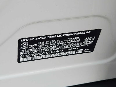 2026 BMW X3 30 xDrive Sports Activity Vehicle