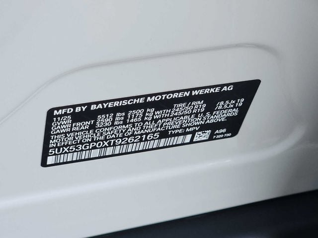 2026 BMW X3 30 xDrive Sports Activity Vehicle