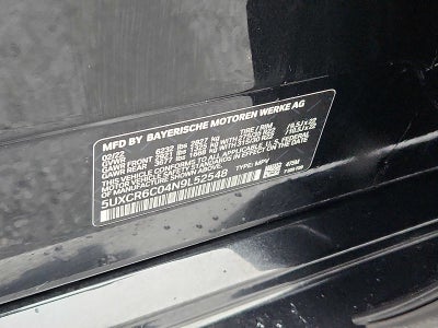 2022 BMW X5 xDrive40i Sports Activity Vehicle