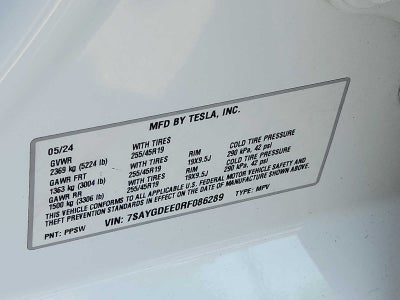 2024 Tesla Model Y Long Range AWD