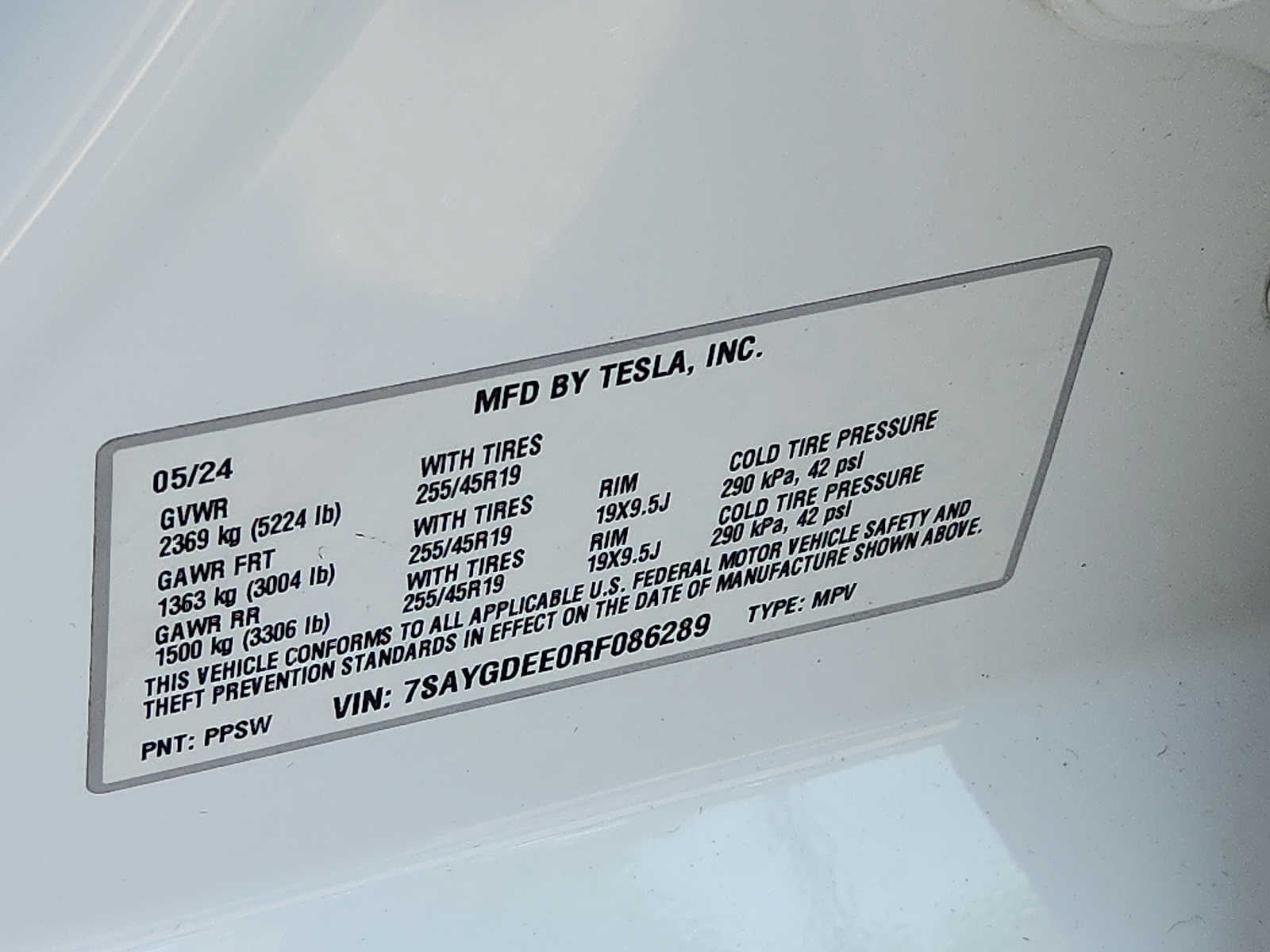 2024 Tesla Model Y Long Range AWD