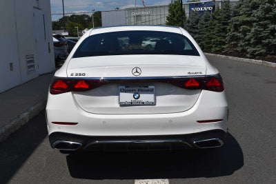 2024 Mercedes-Benz E-Class E 350 4MATIC® Sedan