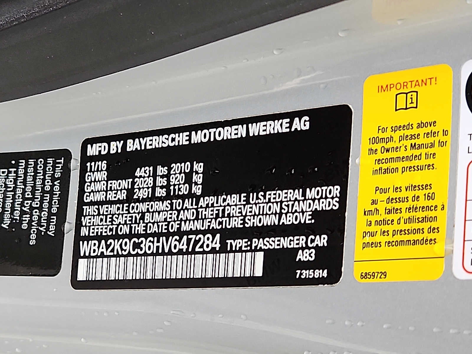 2017 BMW 2 Series 230i Convertible