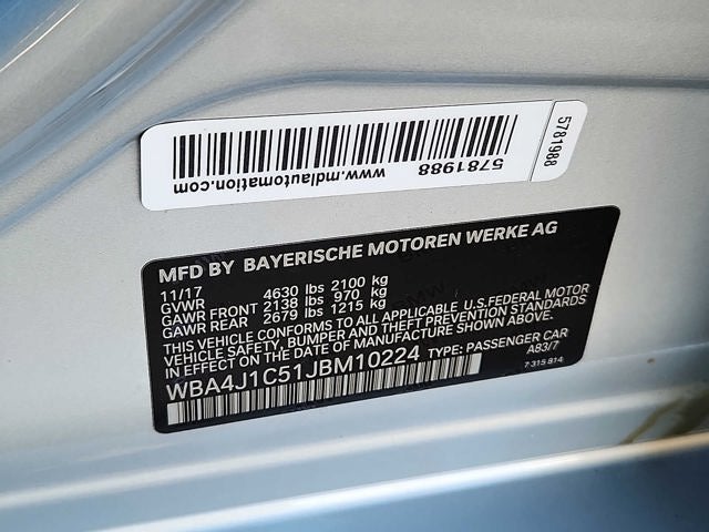 2018 BMW 4 Series 430i Gran Coupe