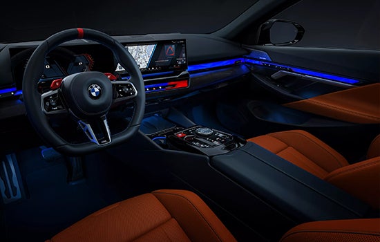 The M interior ambient lighting. | Open Road BMW of Edison in Edison NJ