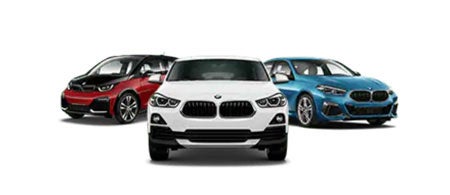 3 BMW car line up at Open Road BMW of Edison in Edison NJ