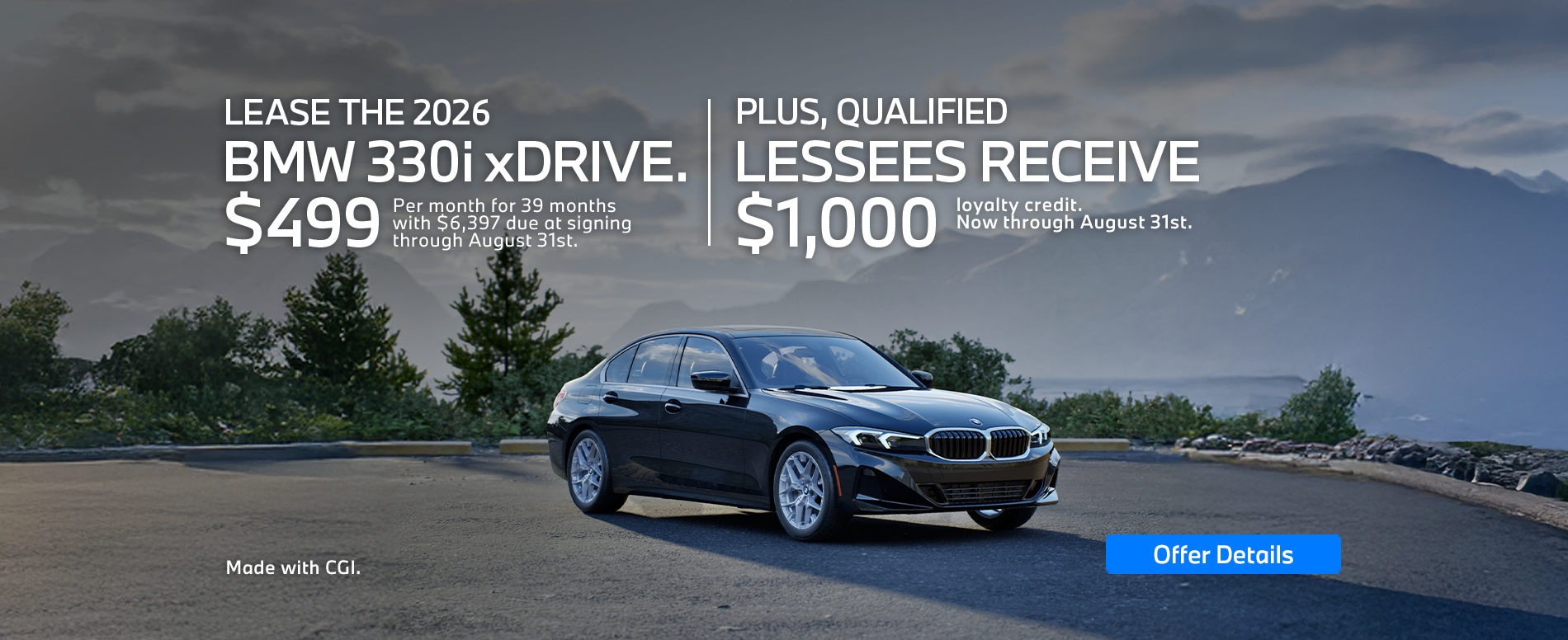 BMW 330i Lease in NJ