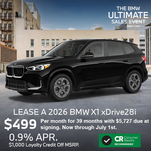Lease a 2026 BMW X1 xDrive28i