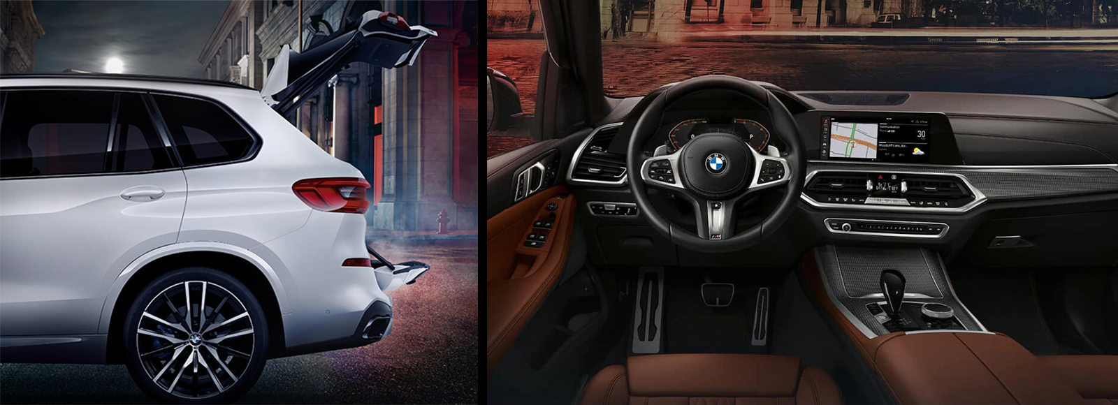 Interior View Of The 2023 BMW X5 At Edison BMW