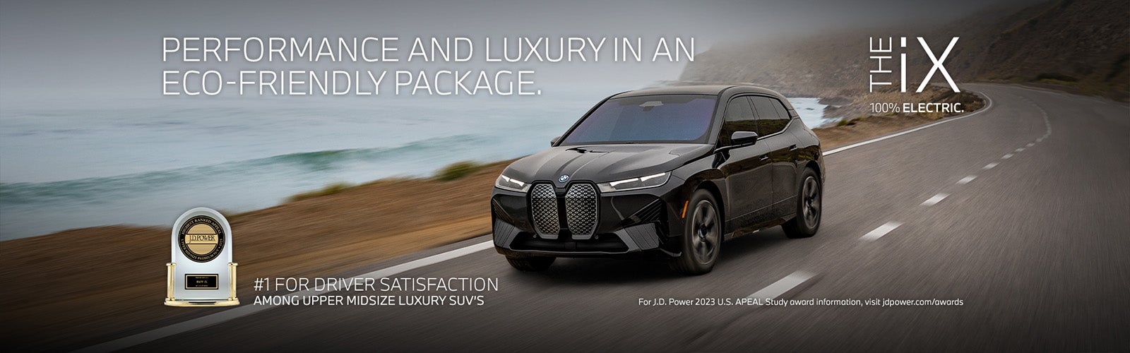 The all electric BMW iX is available now at BMW Edison