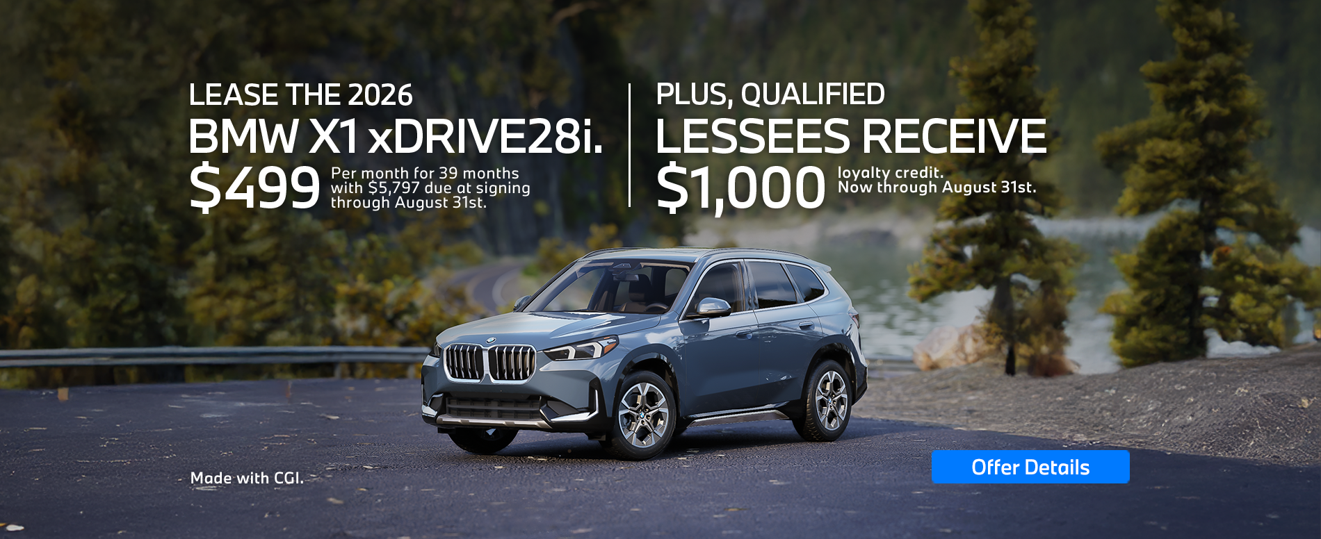 BMW X1 Lease in NJ