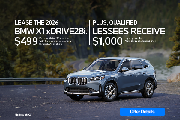 BMW X1 Lease in NJ